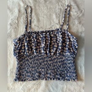American Eagle Floral Tank Top